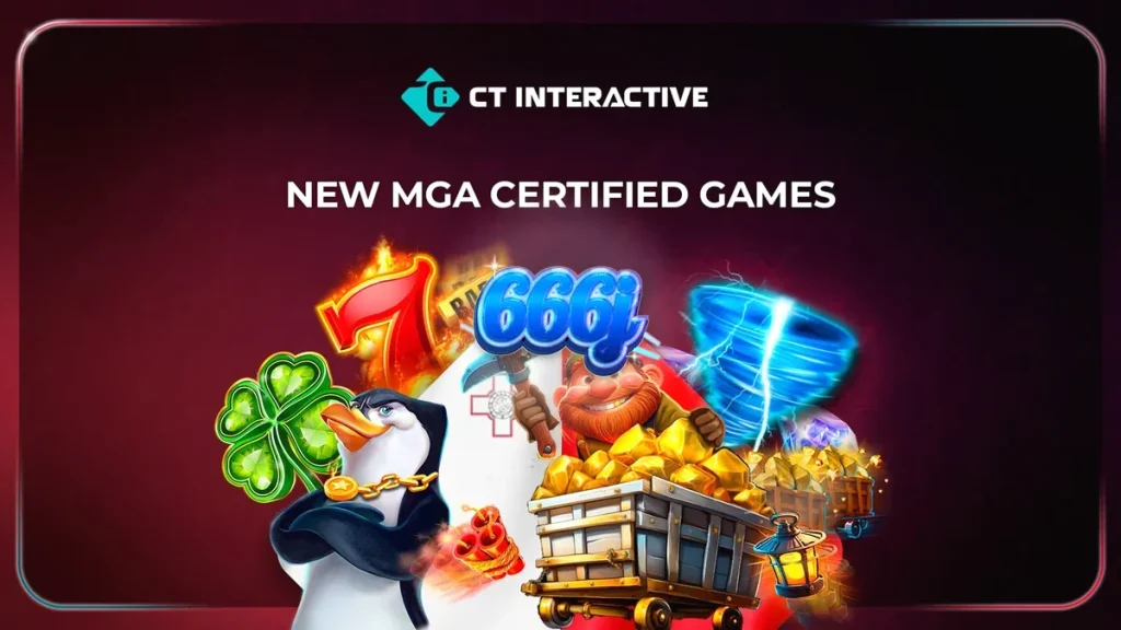 Tampilan visual antarmuka permainan slot digital yang modern dan berwarna-warni